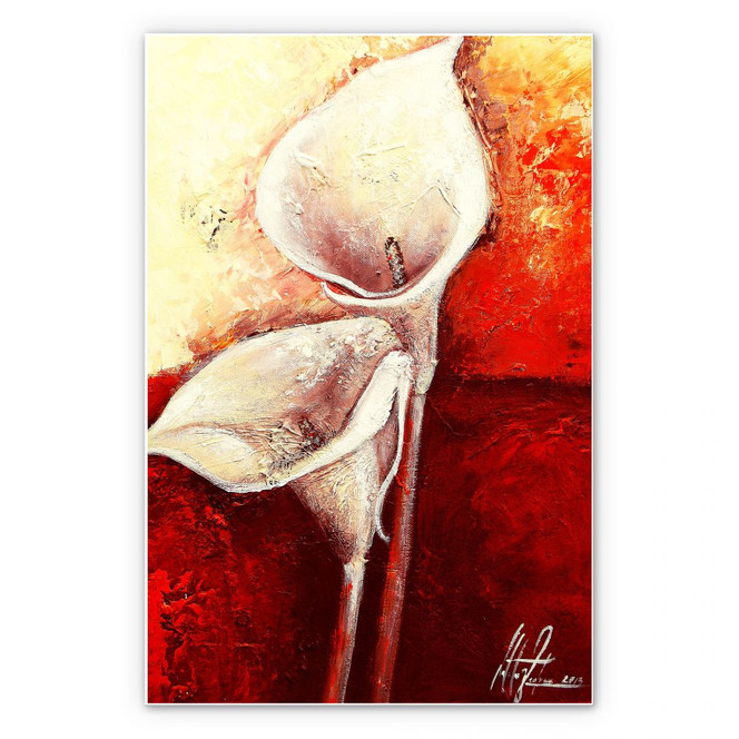 Hartschaumbild Fedrau - Callas