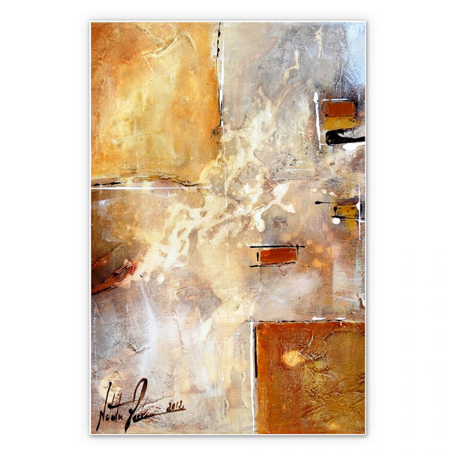 Hartschaumbild Fedrau - Kubus 02