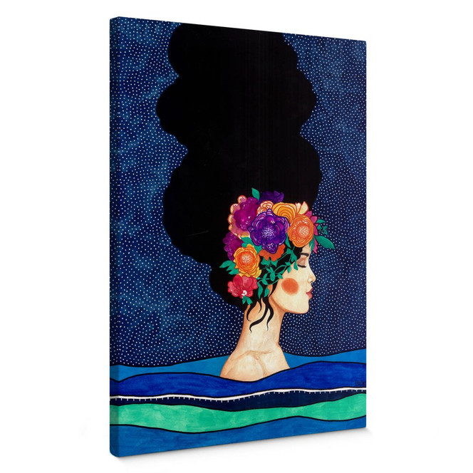 Leinwandbild Hülya - Körper und Geist