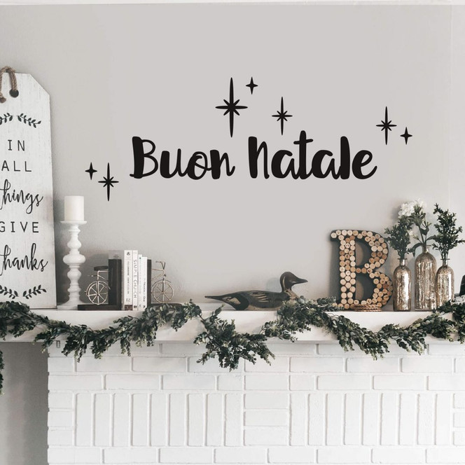 Wandtattoo Buon Natale