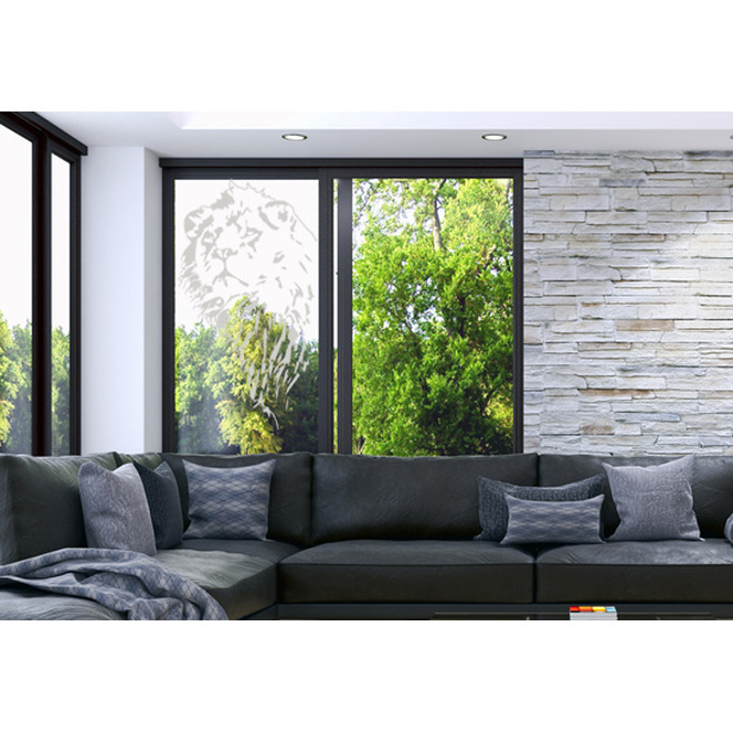 Glasdekor Löwenkönig - Bild 1