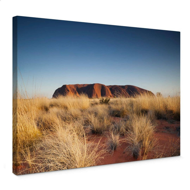 Leinwandbild Colombo - Ayers Rock bei Sonnenuntergang