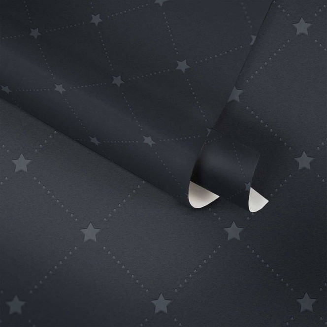 Michalsky Living Tapete mit Sternen Change is good Vliestapete Stylish Stars schwarz