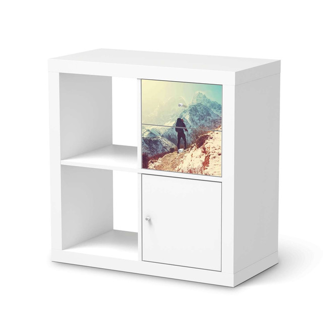 Möbelfolie IKEA IKEA Expedit Regal Schubladen - The sky is the limit- Bild 1