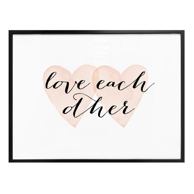 Poster Confetti & Cream - Love each other