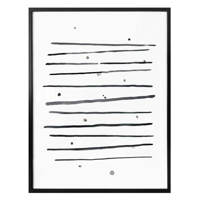 Poster Nouveauprints - Pünktchen und Streifen