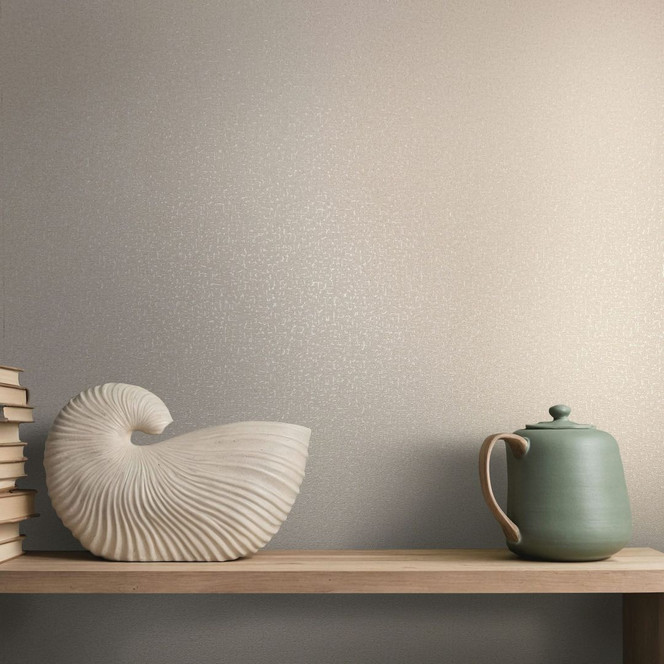 Vliestapete Putzstruktur Uni Modern in Beige - Papis Loveday
