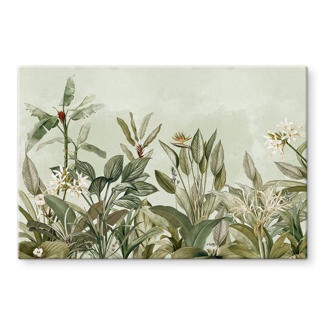 Glasbild Tropische Botanik - UN Designs