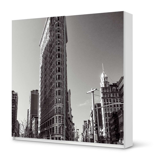 Möbel Klebefolie IKEA Pax Schrank 201cm Höhe - Schiebetür - Manhattan- Bild 1