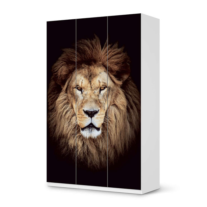 Möbelfolie IKEA Pax Schrank 236cm Höhe - 3 Türen - Wild Eyes- Bild 1