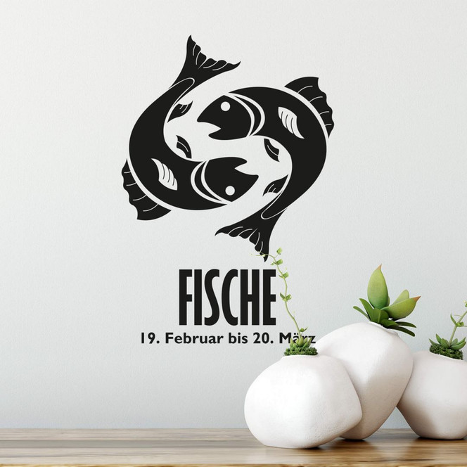 Wandtattoo Sternzeichen - Fische