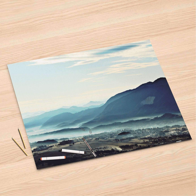 Folienbogen (120x80cm) - Fog Village- Bild 1