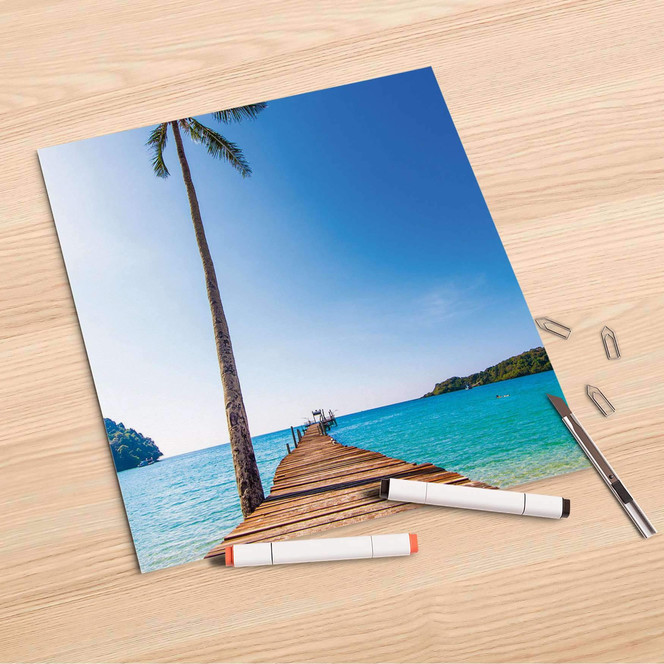 Folienbogen (30x30cm) - Caribbean- Bild 1