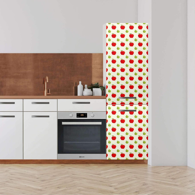 Klebefolie - Hochschrank (60x200cm) - An apple a day- Bild 1
