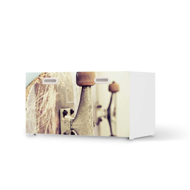 Möbelfolie IKEA Stuva / Fritids Bank mit Kasten - Skateboard- Bild 1