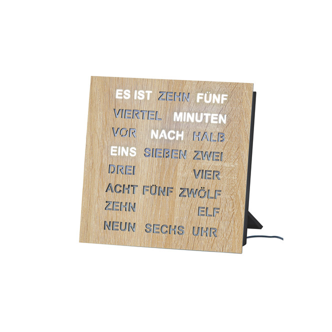 Tischuhr Kunststoffgehäuse