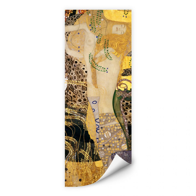 Wallprint Klimt - Wasserschlangen I.