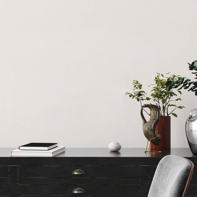 Grafik-Tapete überstreichbar Blau - Strukturtapete Wohnzimmer - Vliestapete Schlafzimmer