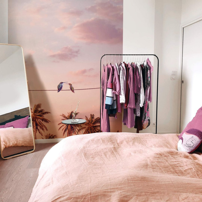 Fototapete Loose - Hummingbirds in Love