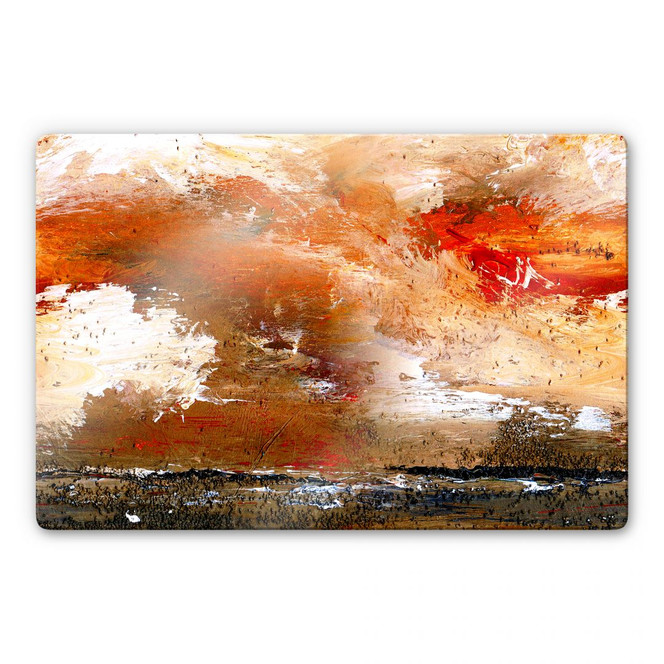 Glasbild Niksic - Schrei des Windes