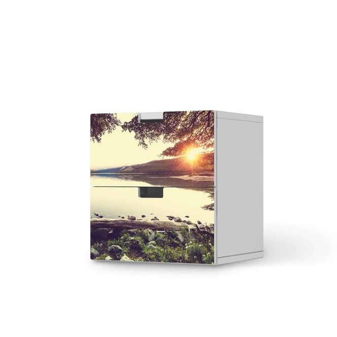 Klebefolie IKEA Stuva / Malad Kommode - 2 Schubladen - Seaside Dreams- Bild 1