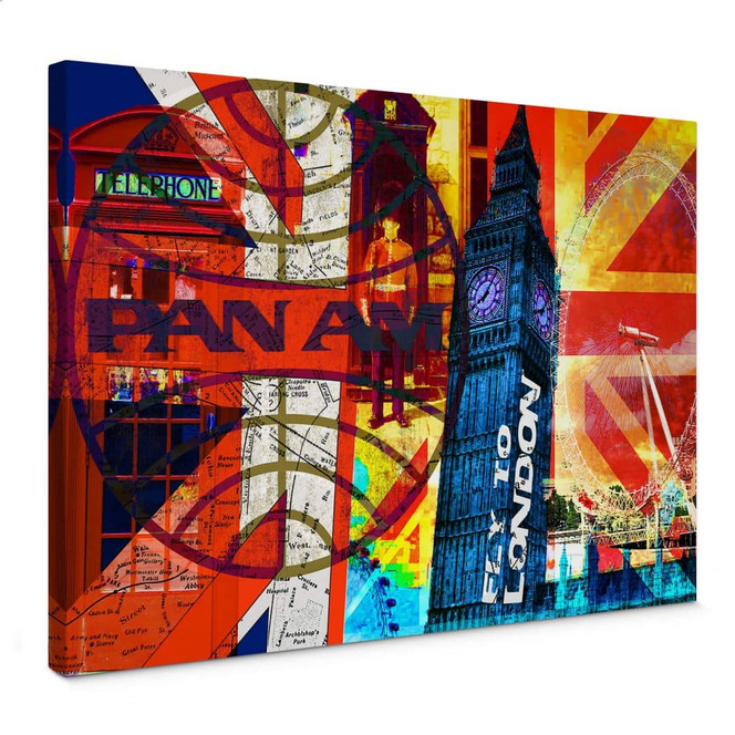 Leinwandbild PAN AM - London 