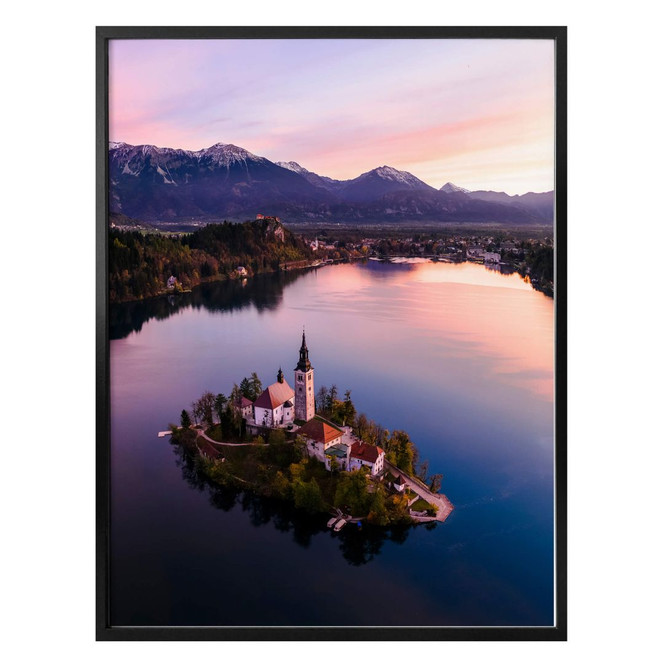 Poster Colombo - Bleder See in Slowenien