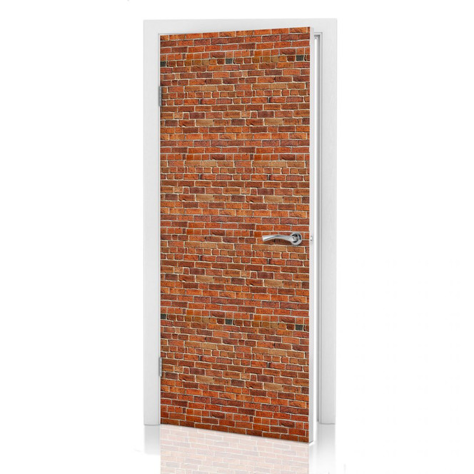 Türdeko Ziegelsteinmauer - Bild 1