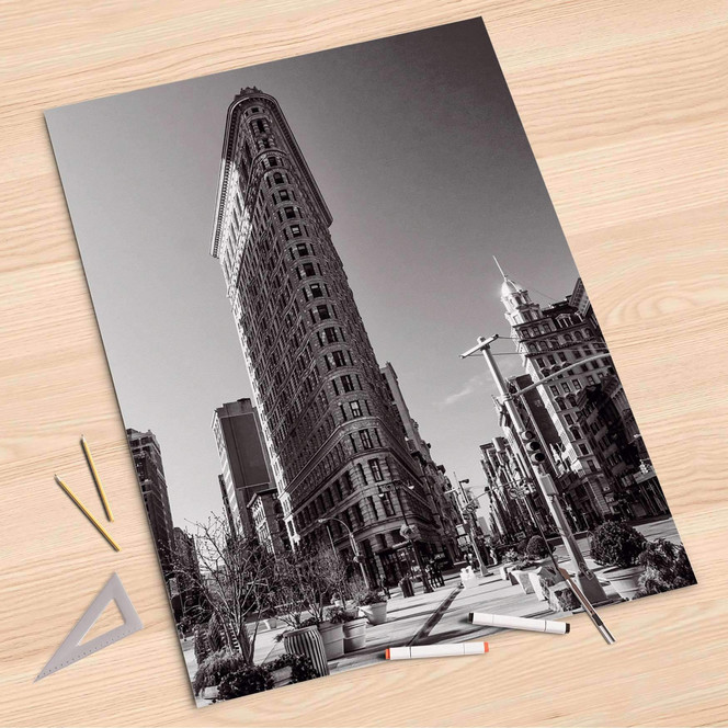 Folienbogen (80x120cm) - Manhattan- Bild 1