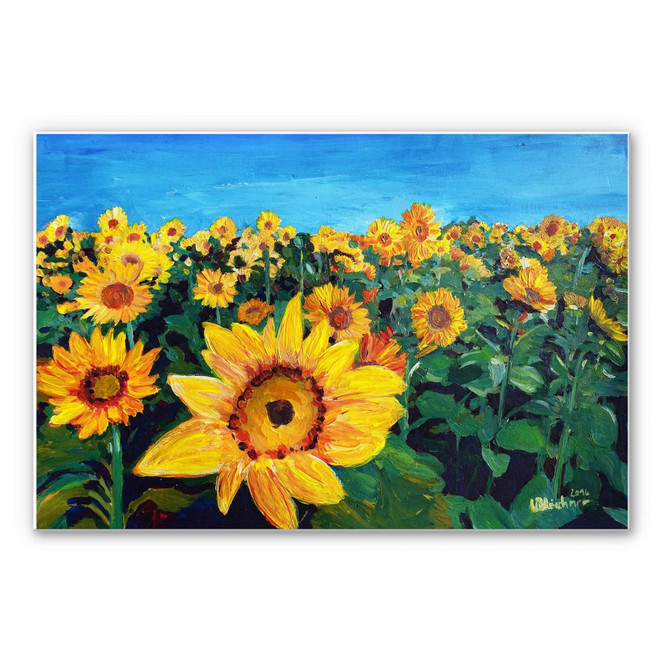 Wandbild Bleichner - Sunflower Fields