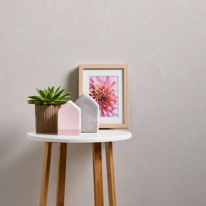 A.S. Création Unitapete Geo Effect Vliestapete einfarbig hellgrau