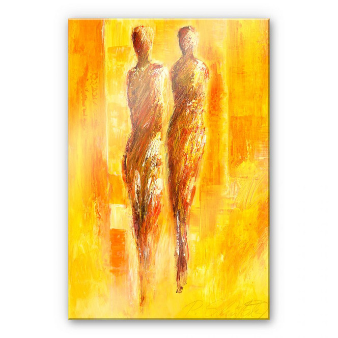 Acrylglasbild Schüssler - Die Begegnung