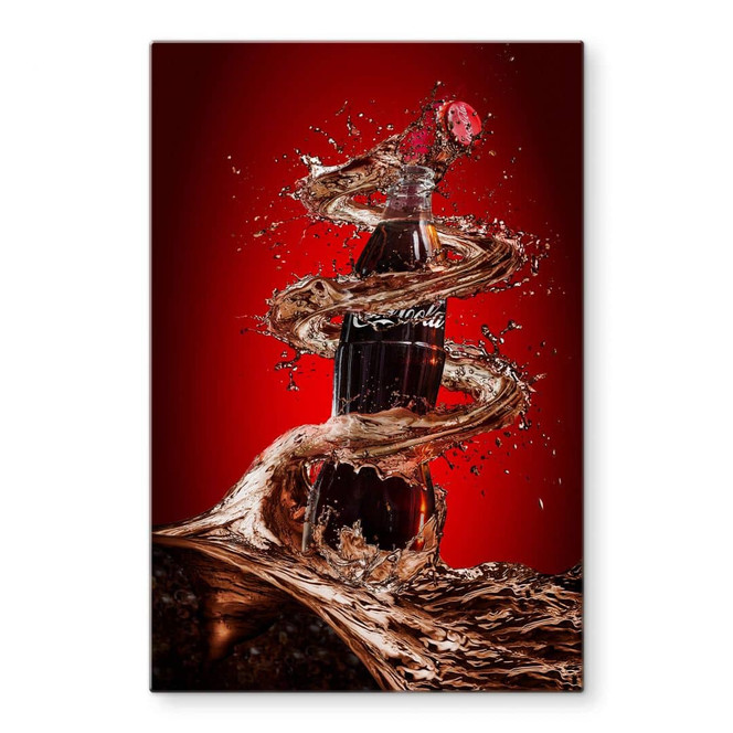 Glasbild Yunta - Geöffnetes Glück