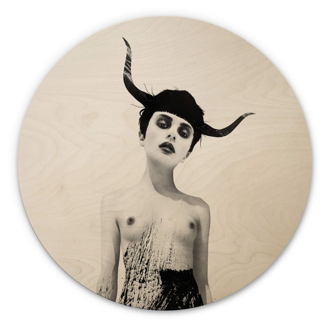 Holzbild Ireland - The Sweetest Kill - Rund