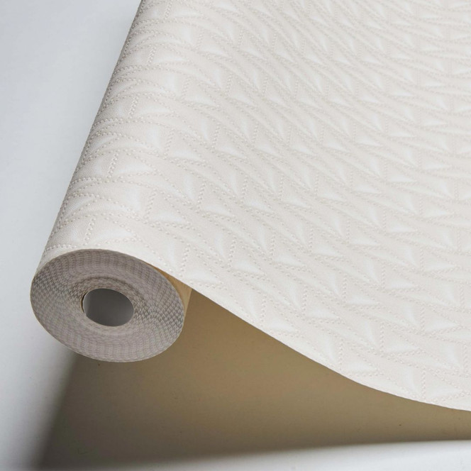 Karl Lagerfeld Wallpaper Vliestapete Kuilted beige, creme