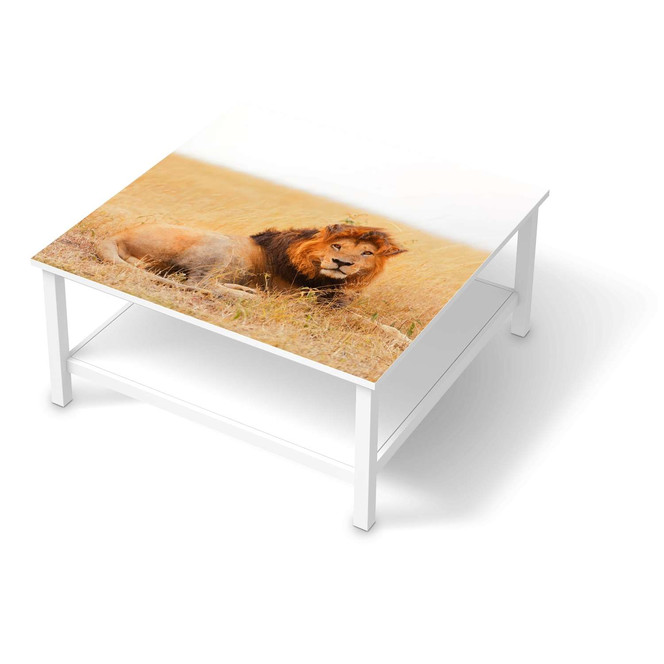 Klebefolie IKEA Hemnes Tisch 90x90cm - Lion King- Bild 1