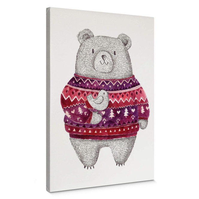 Leinwandbild Cuddly Teddy