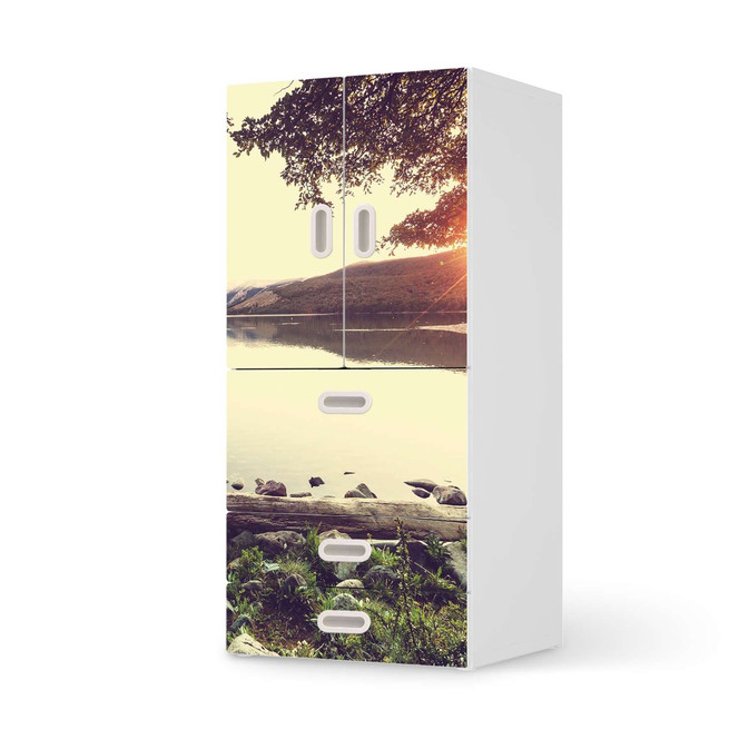 Möbelfolie IKEA Stuva / Fritids - 3 Schubladen und 2 kleinen Türen - Seaside Dreams- Bild 1