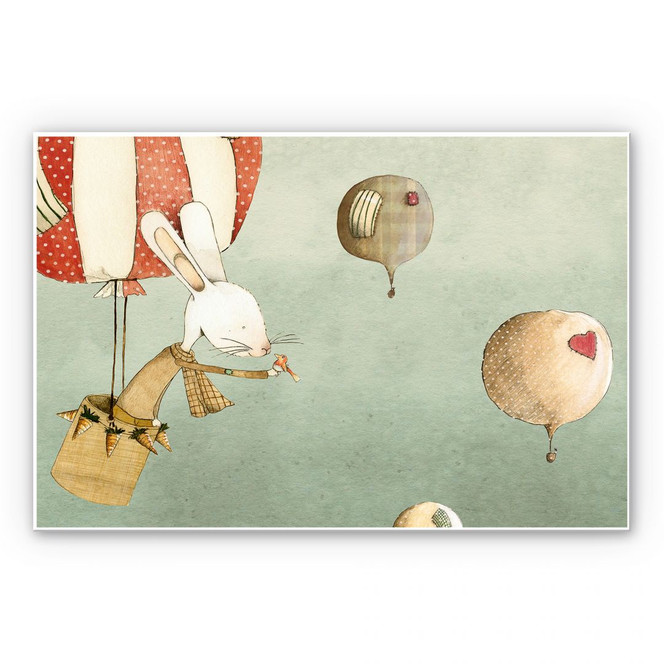Wandbild Loske - Ballonfahrt