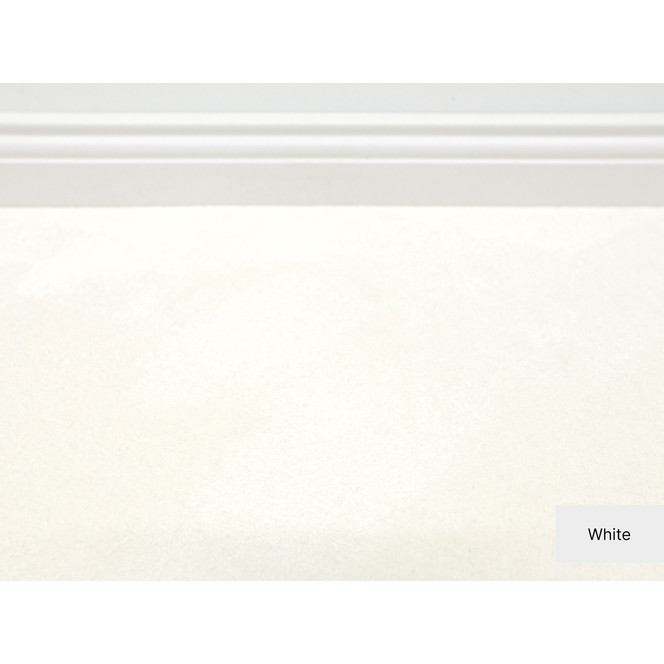 Cannes Softflor Teppichboden Meterware in White