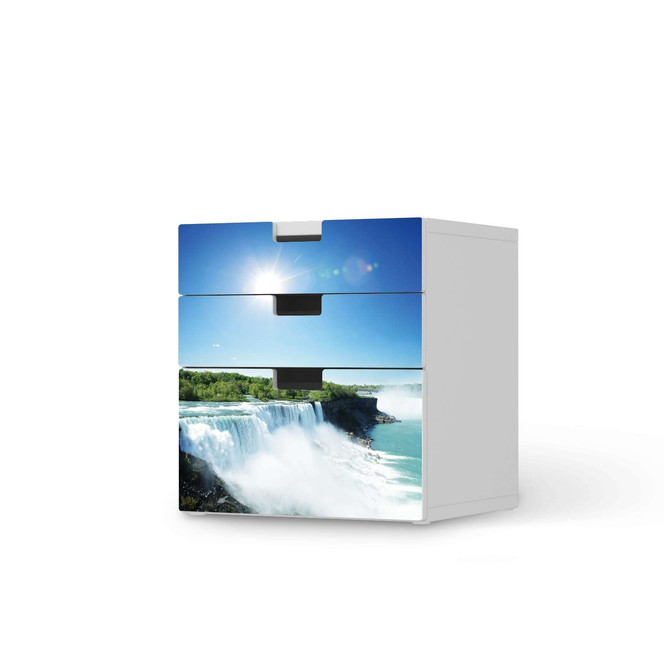 Folie IKEA Stuva / Malad Kommode - 3 Schubladen - Niagara Falls- Bild 1