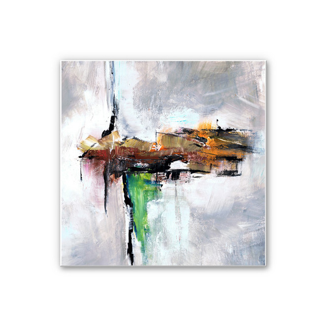 Hartschaumbild Niksic - Modern Art