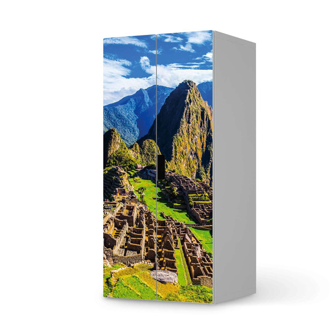 Möbelfolie IKEA Stuva / Malad Schrank - 2 grosse Türen - Machu Picchu- Bild 1