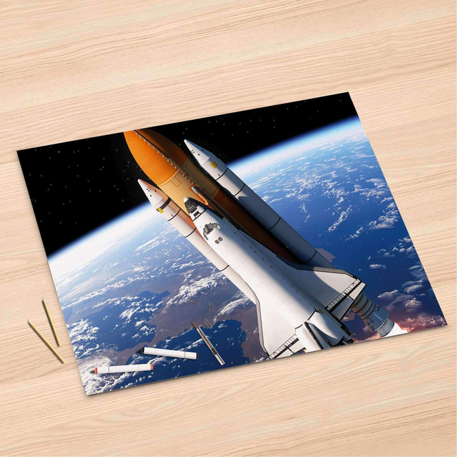 Folienbogen (120x80cm) - Space Traveller- Bild 1