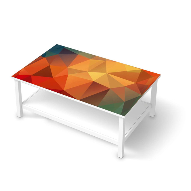 Möbelfolie IKEA Hemnes Tisch 118x75cm - Polygon- Bild 1