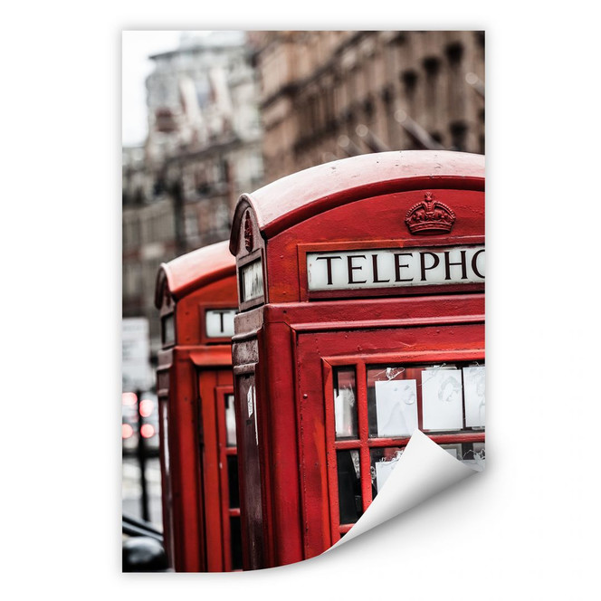 Wallprint Britische Telefonzelle