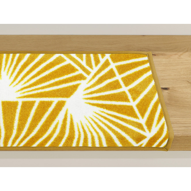 Dixie Velours Stufenmatte Rechteckig Wunschmass in Mango