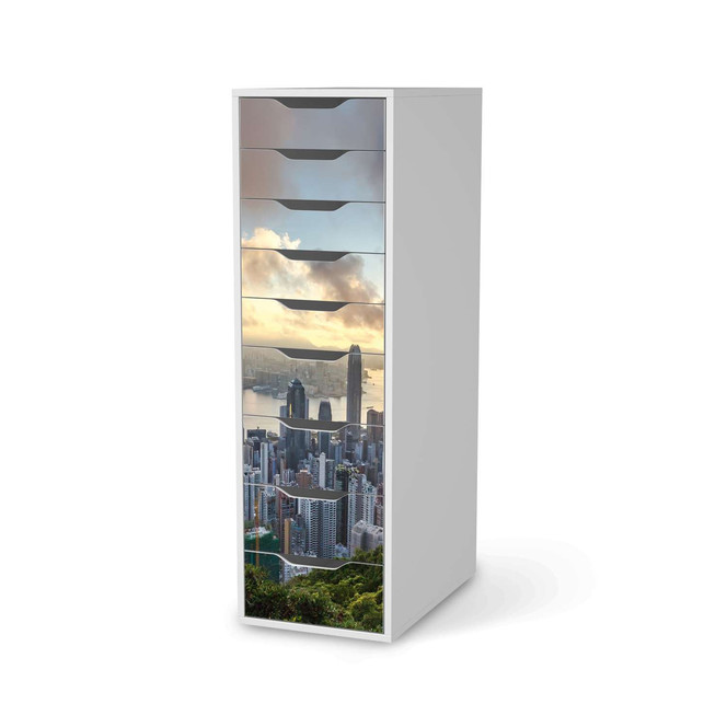 Folie IKEA Alex 9 Schubladen - Hong Kong- Bild 1