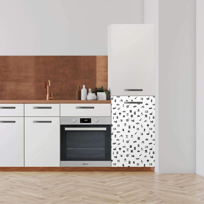 Klebefolie - Hochschrank (60x100cm) - Tasty- Bild 1