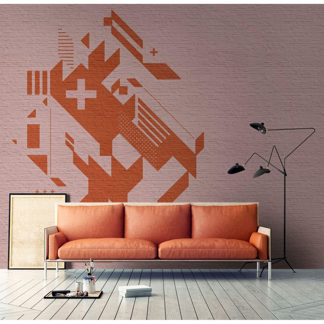 Livingwalls Fototapete Walls by Patel 2 brick by brick 1 - Bild 1